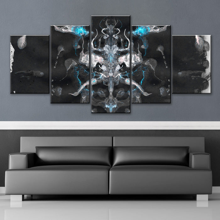 Inkd No. 30' 5 Piece Wrapped Canvas Wall Art Set