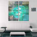 Inkd No. 33' 2 Piece Wrapped Canvas Wall Art Set
