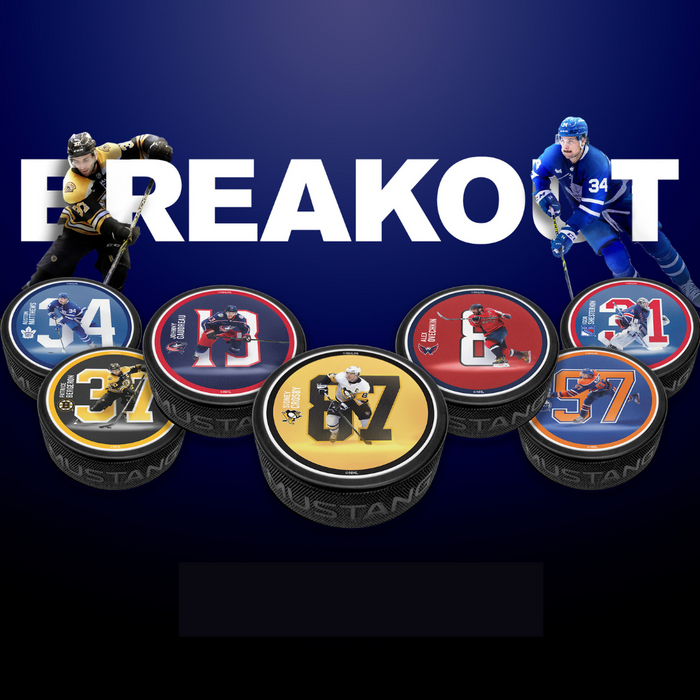 Jack Hughes Puck - Breakout Series