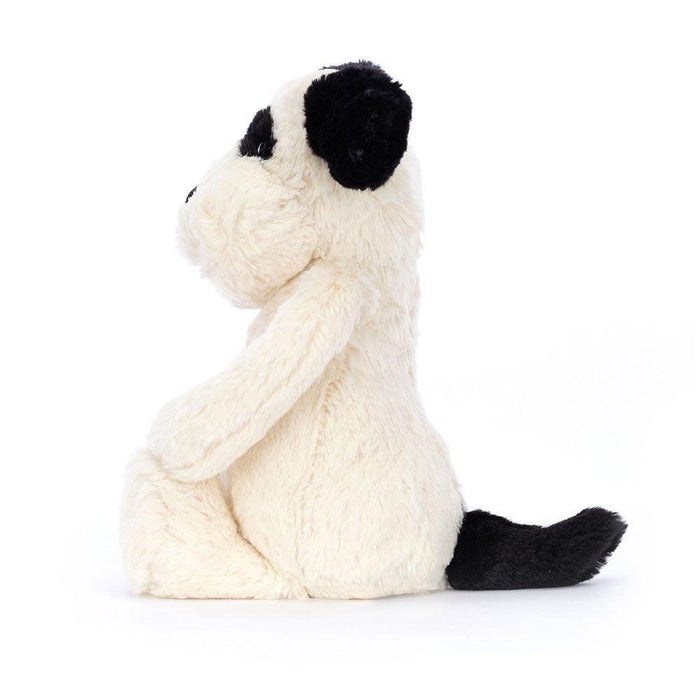 Jellycat - Bashful Rufferty Black & Cream Puppy-Jellycat-treehaus