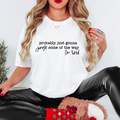 Jingle Some of the Way Funny Christmas Women's Graphic T-Shirt