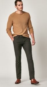 Johnny - Brown Feather Tweed