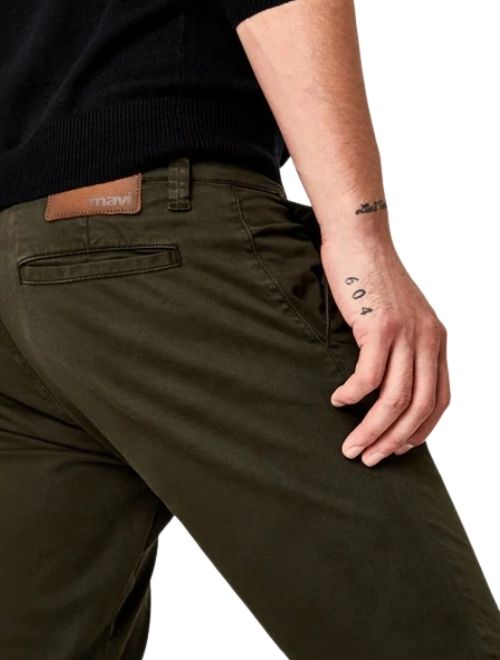 Johnny - Dark Green Twill