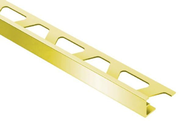 JOLLY 1/2" Aluminum Edge Trim, Polished Brass