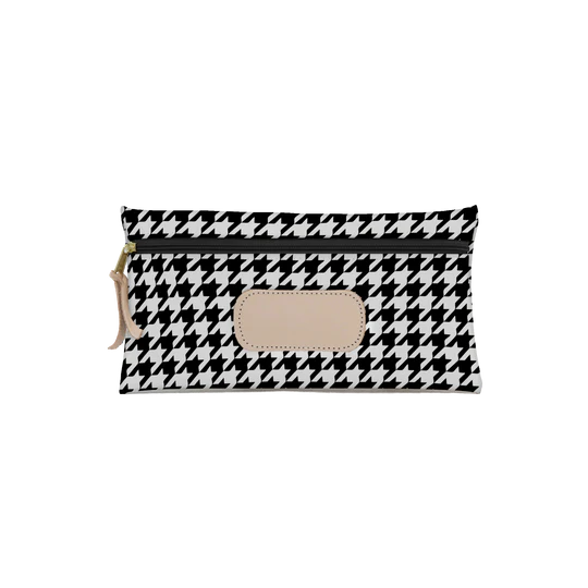 Jon Hart Large Pouch -Houndstooth