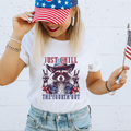 Just Chill the Fourth Out Funny 4th of July Graphic T-Shirt