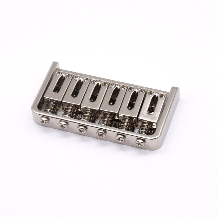 KD By AxLabs 6-String Hardtail Bridge - String-Through-Body, 3-Screw Mount - AxLabs