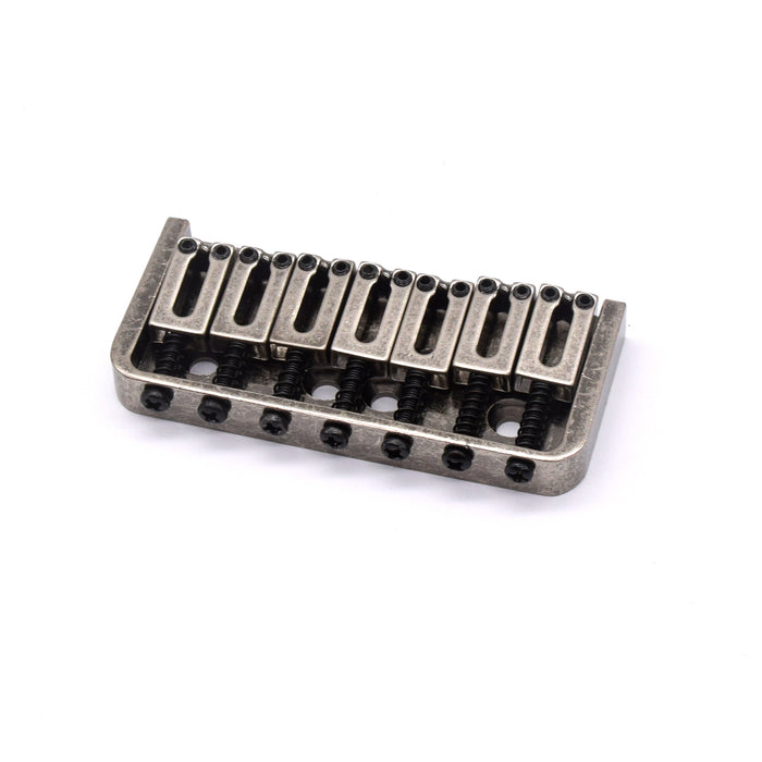 KD By AxLabs 7-String Hardtail Bridge - String-Through-Body, 4-Screw Mount - AxLabs