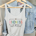 Kindness is Free Women's Racerback Tank Top