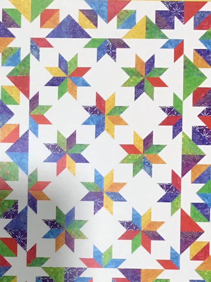 Kit - Confetti Star Batik Kit