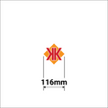 KK Decal - Small 116mm W KK Logo