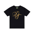 Koszulka Metallic Gold Script Tee DENIM TEARS Koszulki