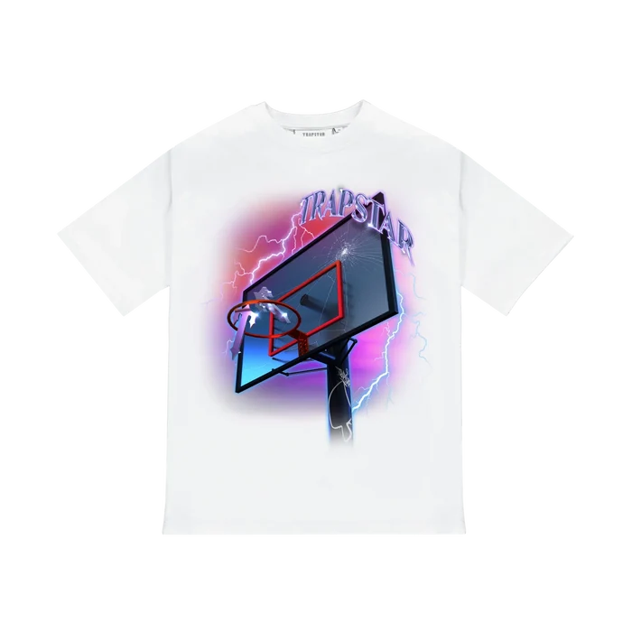Koszulka Trapstar Never Miss Tee White TRAPSTAR Koszulki
