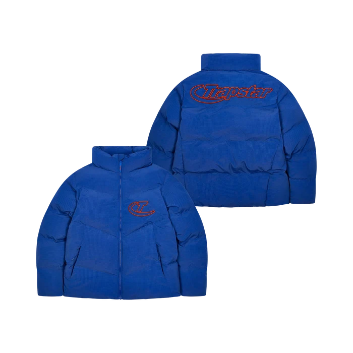 Kurtka Trapstar Hyperdrive Ripstop Blue/Orange TRAPSTAR Kurtki i bezrękawniki