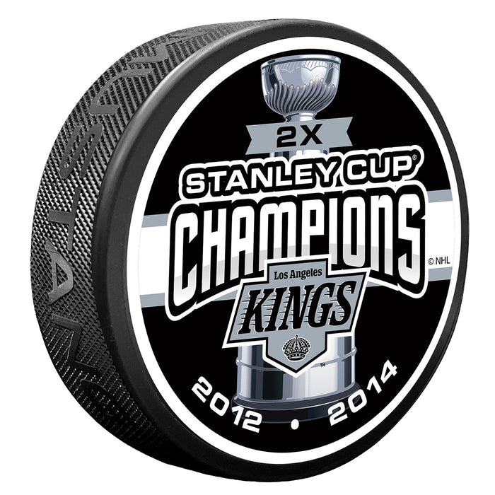 LA Kings Puck -  2 TIME CHAMPS