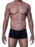 Lace Boy Short - Black