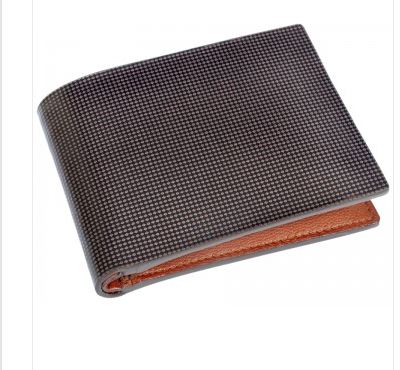 Leather Metallic Wallet