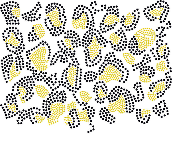 LEOPARD TUMBLER BLING TRANSFERS