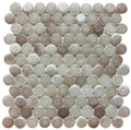 Liquid Drops River Glass Mosaic Tile 12x12 Sheet