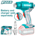Lithium-ion Heat Gun. TBLI2002