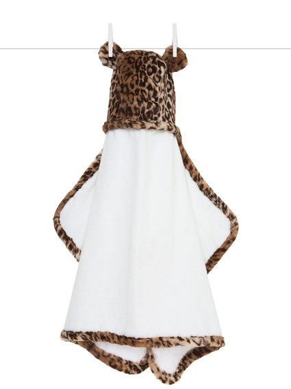 Little Giraffe Luxe Hooded Leopard Towel - RSVP Style