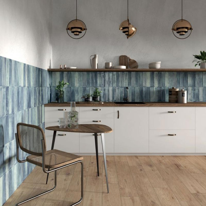 Living Blue 12x24 Porcelain Wall Tile