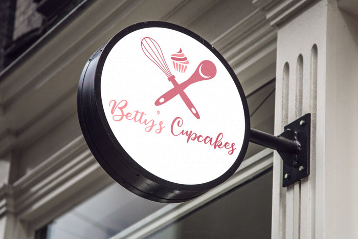 Logo Design Cupcake Design Pastry Shop Bakery