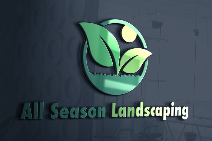 landscaping lawn care business company logo design