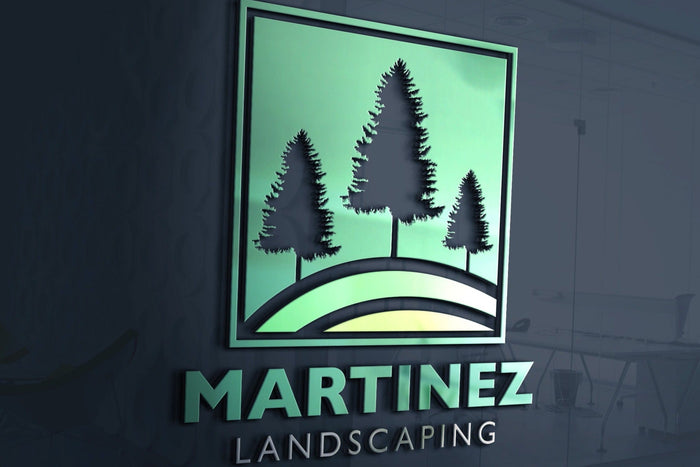 Landscaping Logo Design | Pine Tree | Professional Landscaping | Landscaping Business | Lawn Care Business | Company | Lawn Maintenance Logo