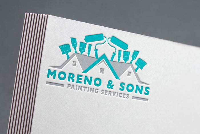 Logo Design - Painting Company Logo Design | Painting Business Logo | Paint Services Logo | Painter Logo