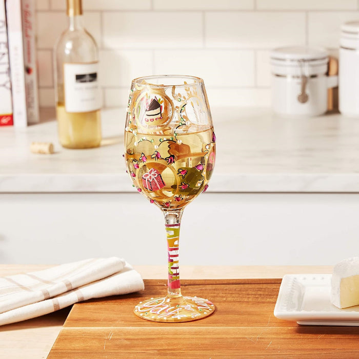 Lolita Wine Glass - Queen for a Day Birthday