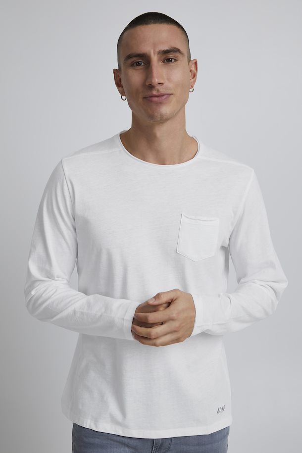 Long Sleeve Basic Tee With Pocket