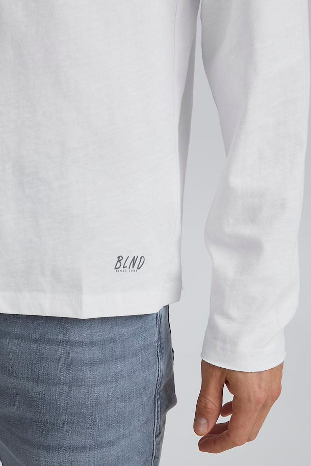 Long Sleeve Basic Tee With Pocket