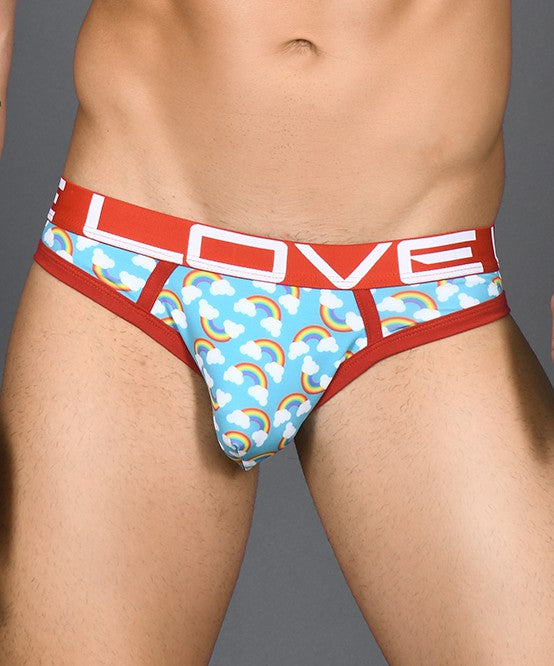 Love Pride Rainbow Locker Room Jock