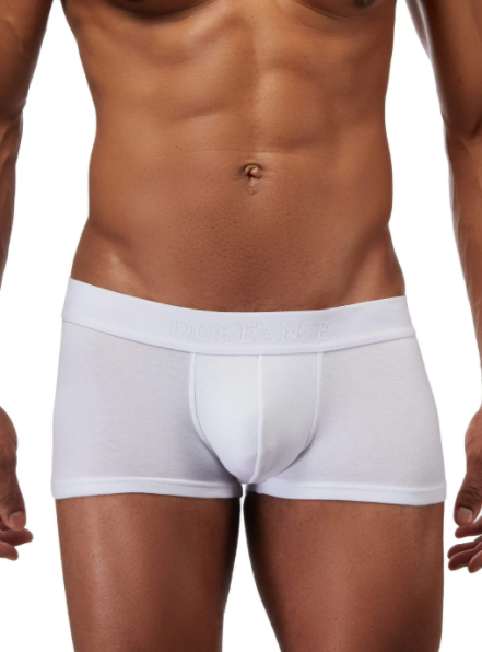 Low Rise Trunk - White
