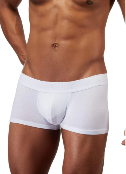 Low Rise Trunk - White