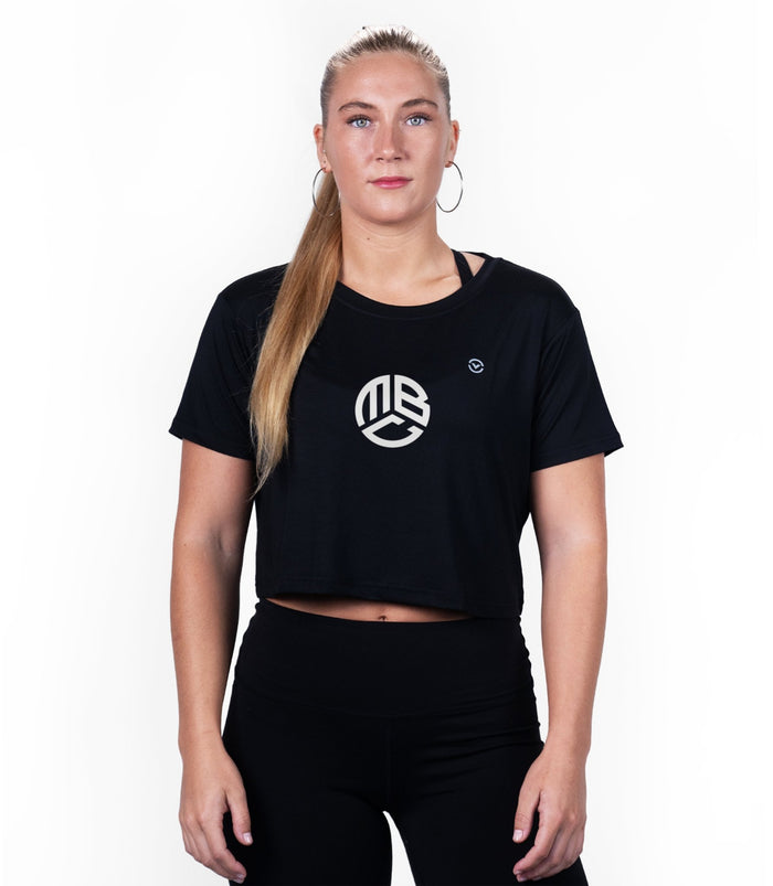Madison Barbell Club Mount Crop Tee - VIRUS® Performance Apparel