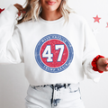 Make America Trump Again Patriotic Graphic Sweatshirt