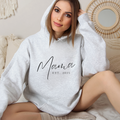 Mama Est. 2025 Women's Graphic Hoodie