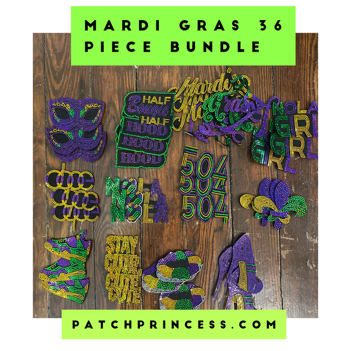 MARDI GRAS 36 Piece Bundle