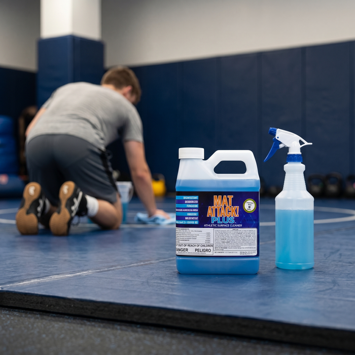 Mat Attack! Wrestling Mat Cleaner