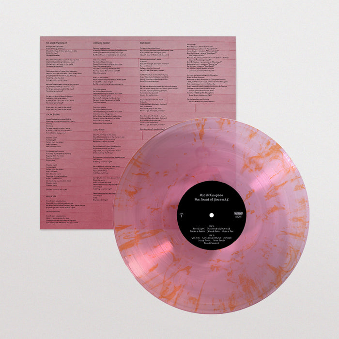 McCaughan, Mac – The Sound of Yourself [Peak Orange/Pink Vinyl MARKED DOWN] – New LP