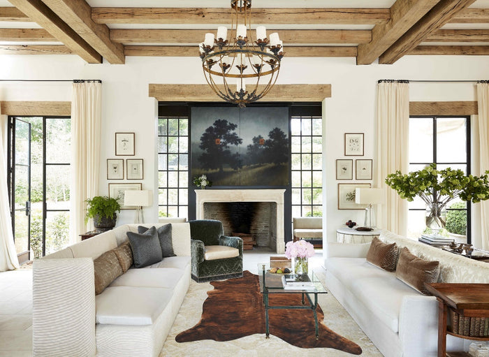 Medium Brindle Cowhide Rug #B10334