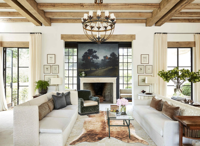 Medium Brindle Cowhide Rug #B10331