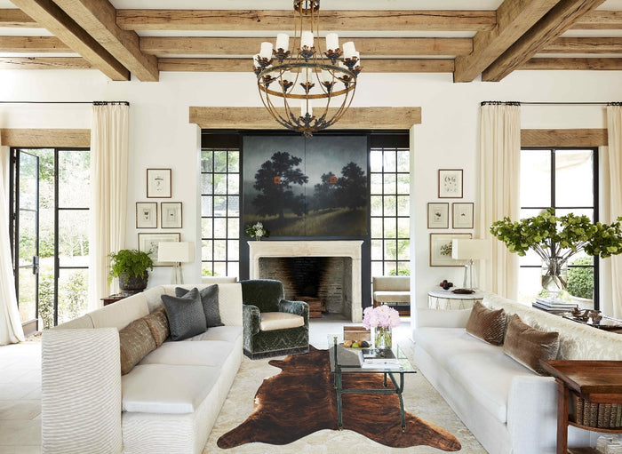 Medium Brindle Cowhide Rug #B10333
