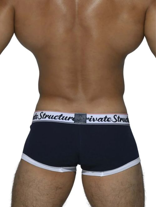 Mini Ribbed Trunk - Navy