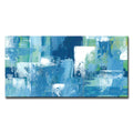 Modern Aqua Retreat' Wrapped Canvas Wall Art