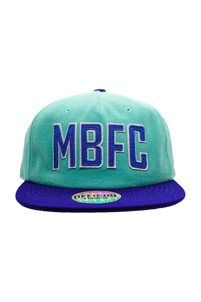 official league x monterey bay fc teal wooly hat