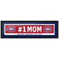 Montreal Canadians  #1 Mom 6x22 Frame