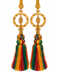 Multicolor handmade hair braid paranda